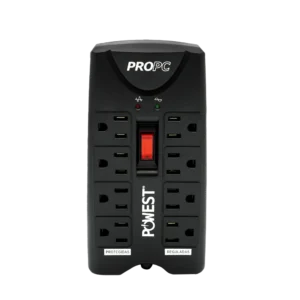Frente PROPC 1000 REGULADOR DE VOLTAJE PRO PC 1000